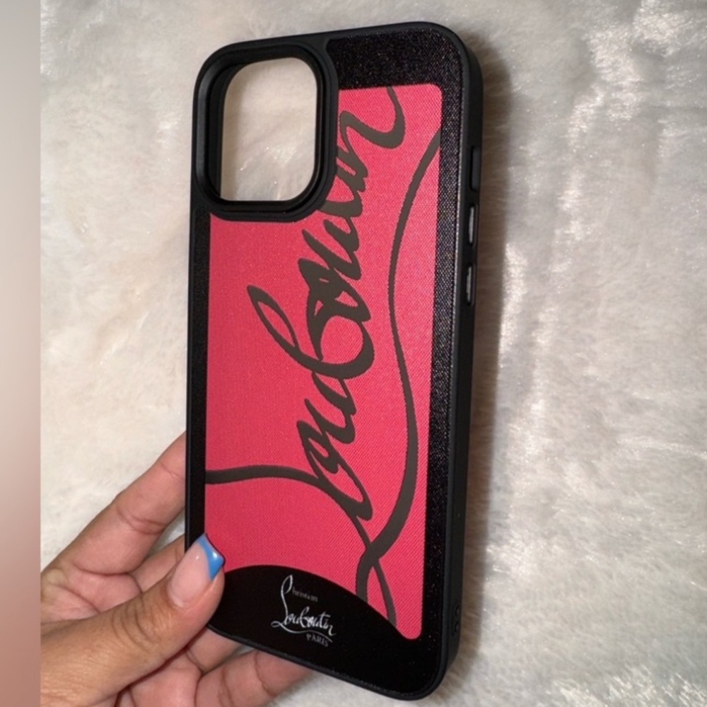 Red and Black Phone Case 15 pro